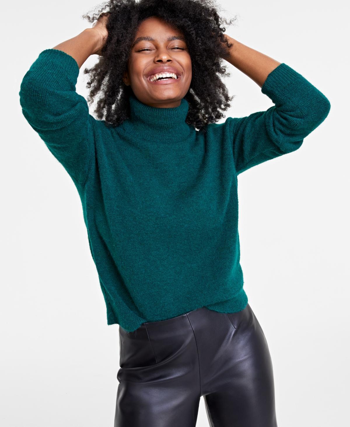 On 34th Womens Turtleneck Sweater, Created for Macys Product Image