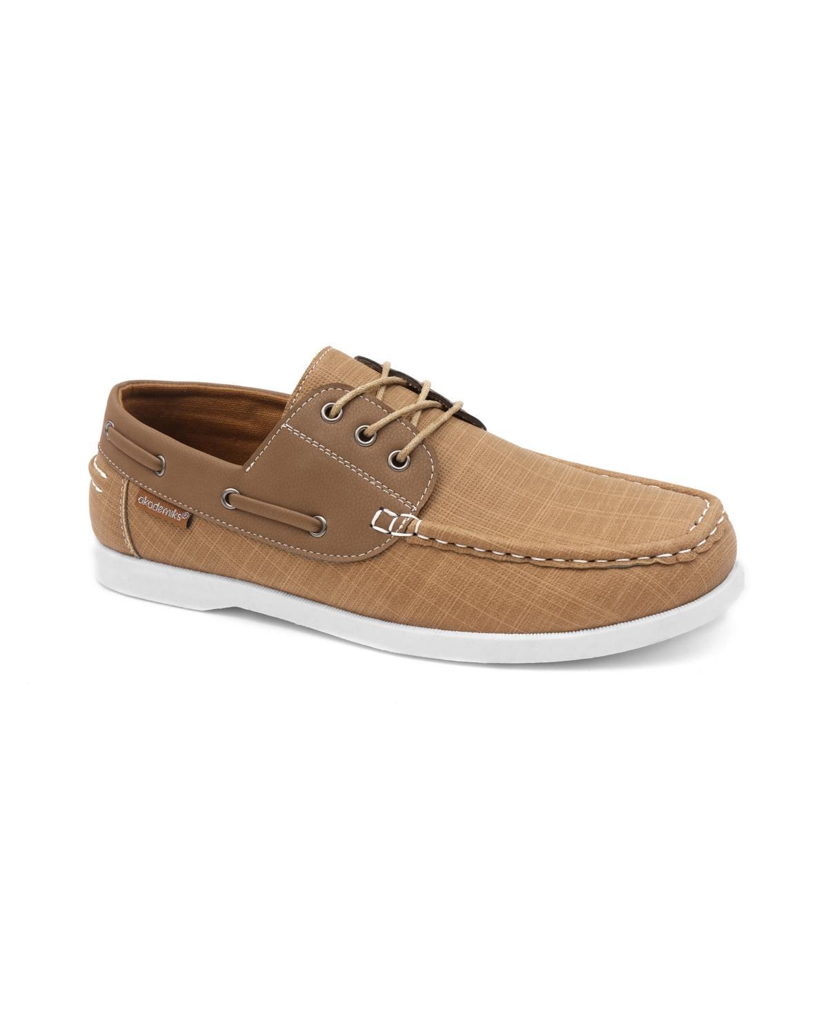 Akademiks Marina 2 Mens Boat Shoes Blue Product Image