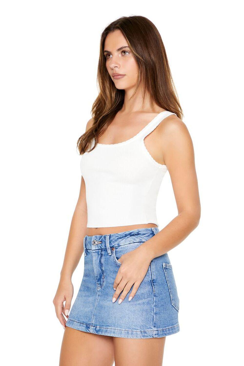 Cropped Sweater-Knit Tank Top | Forever 21 Product Image