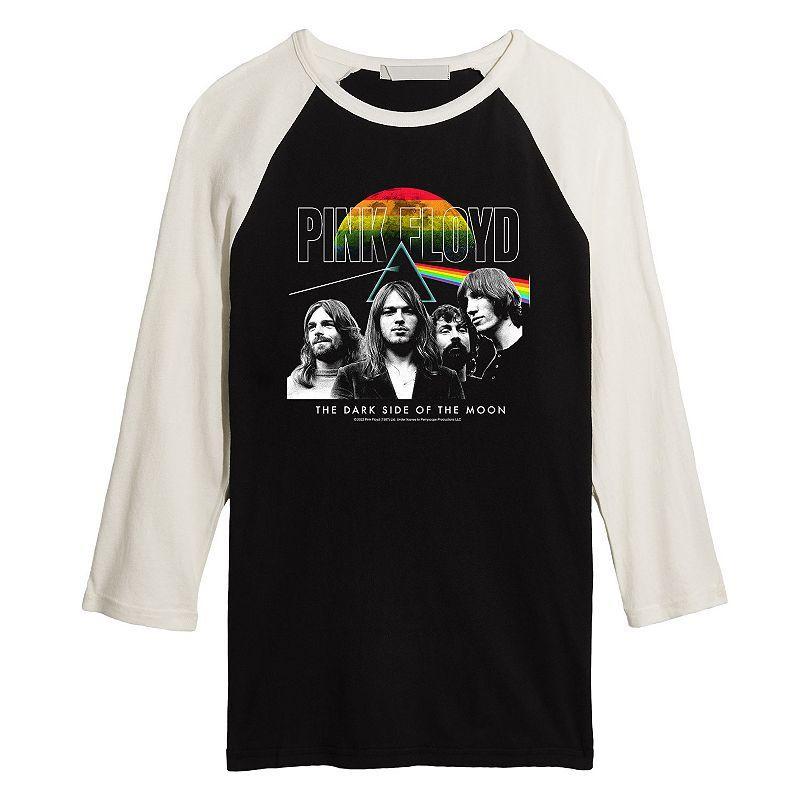 Mens Pink Floyd Dark Side Of The Moon Raglan Graphic Tee Product Image