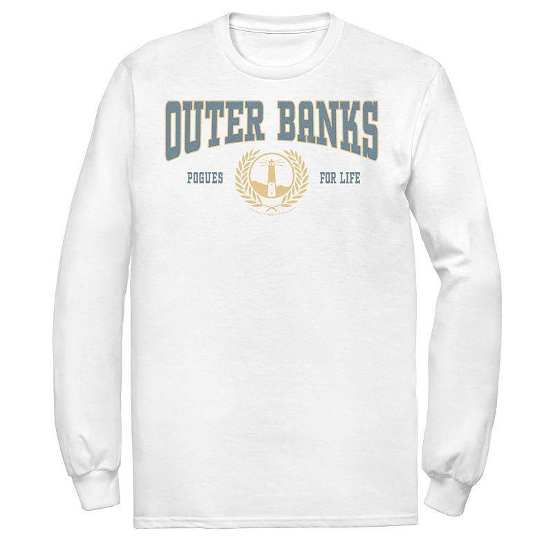 Mens Outer Banks Collegiate Style Crest Tee, Boys Product Image