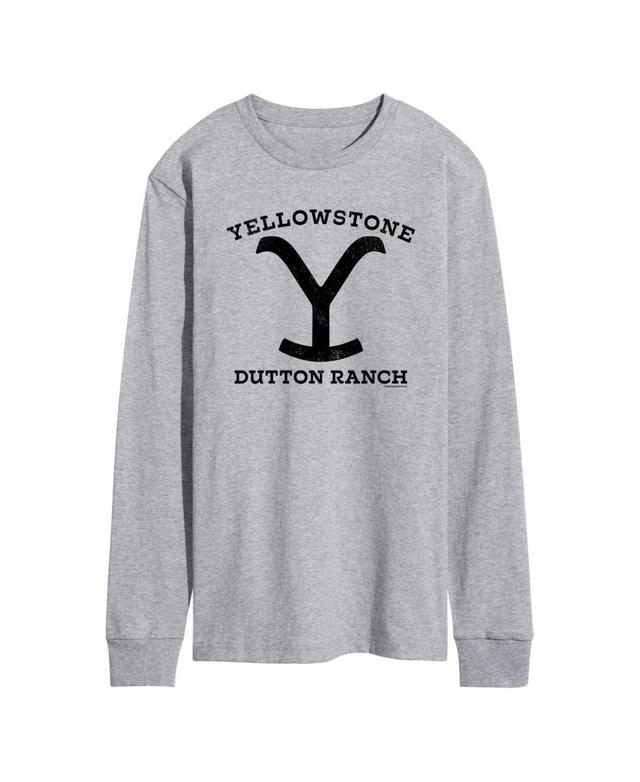 Mens Yellowstone Dutton Ranch Y Long Sleeve T-shirt Product Image