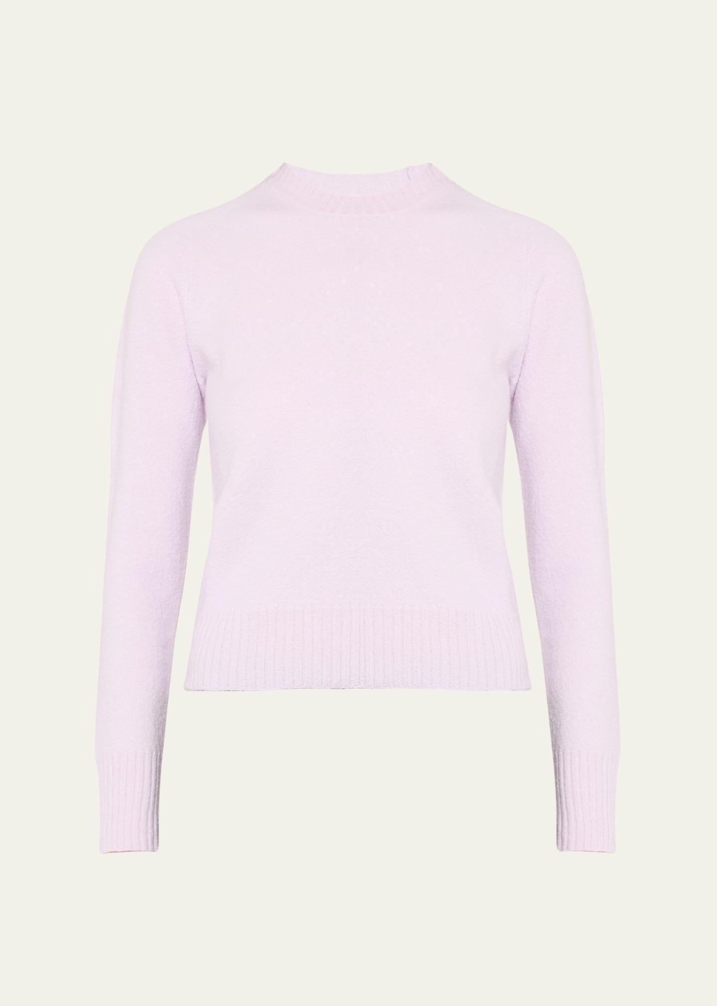 Womens Wool Crewneck Sweater Product Image