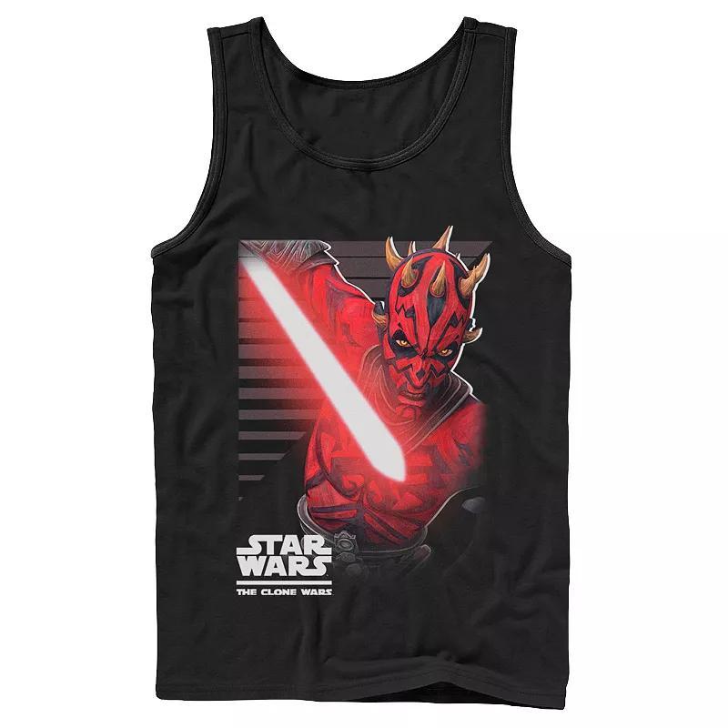 Mens Star Wars Clone Wars Maul Strikes Tank Top Product Image