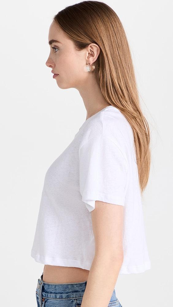 Leset Laura Crop Boxy Tee | Shopbop Product Image