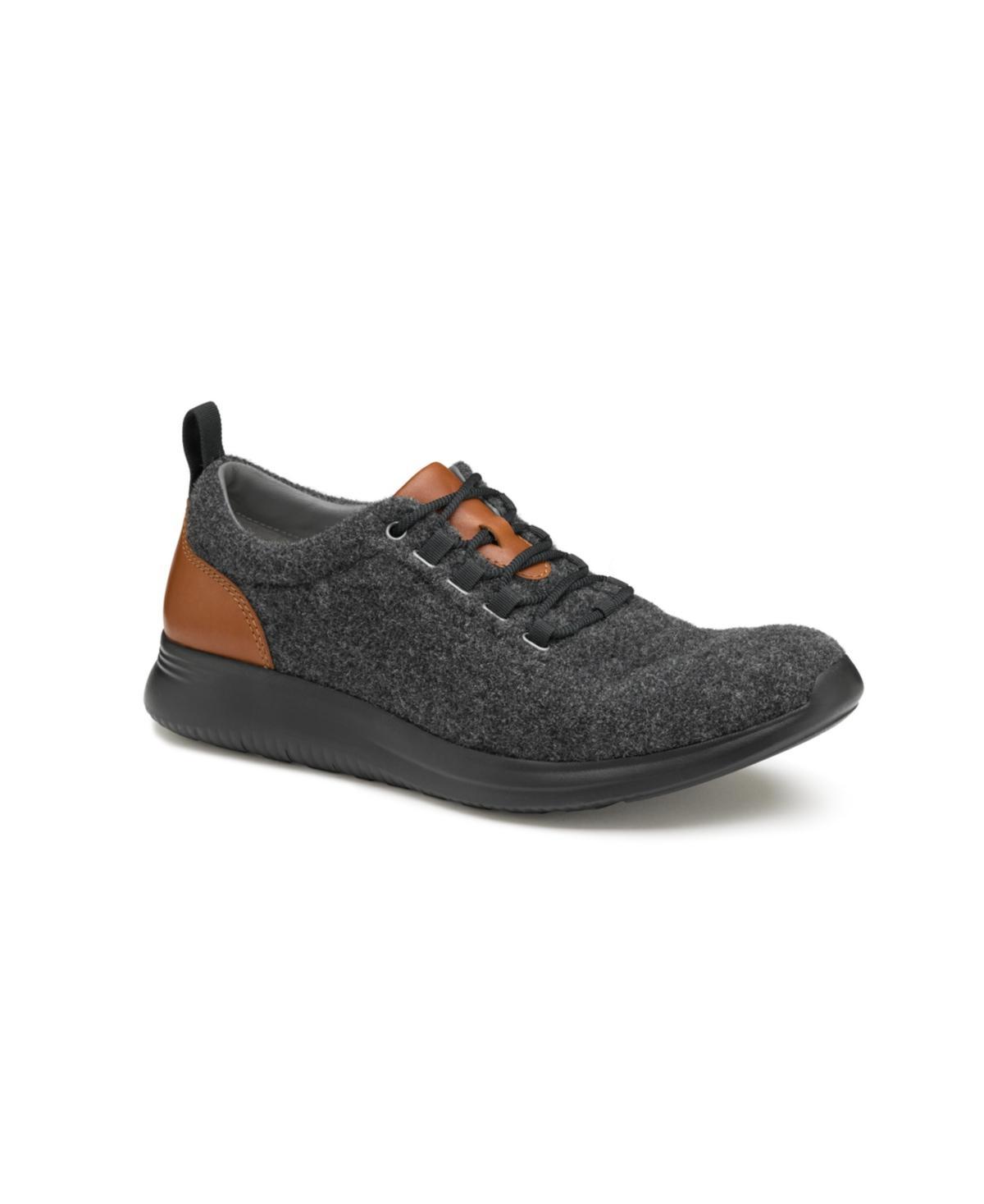 Johnston & Murphy Amherst Wool (Dark Wool) Men's Shoes Product Image