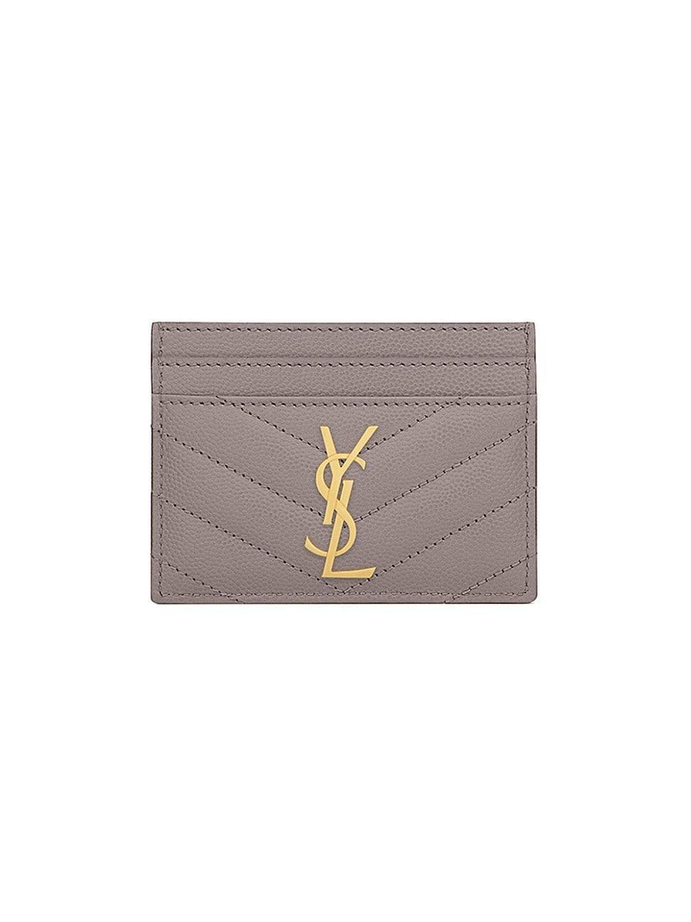 Womens Monogram Matelass Leather Card Case Product Image