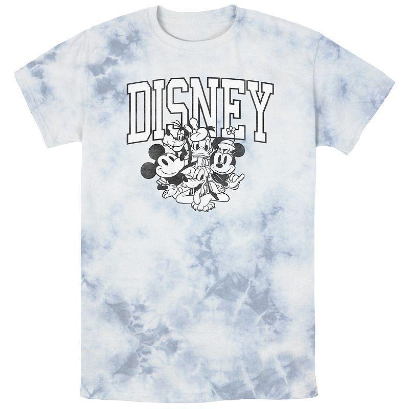 Mens Disney Mickey Mouse Group Bombard Wash Graphic Tee Product Image