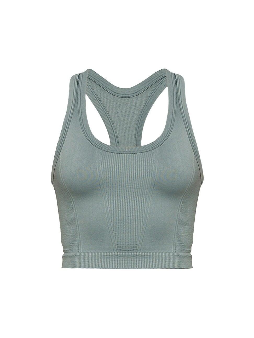 Womens Barre Racer Tank Top Product Image