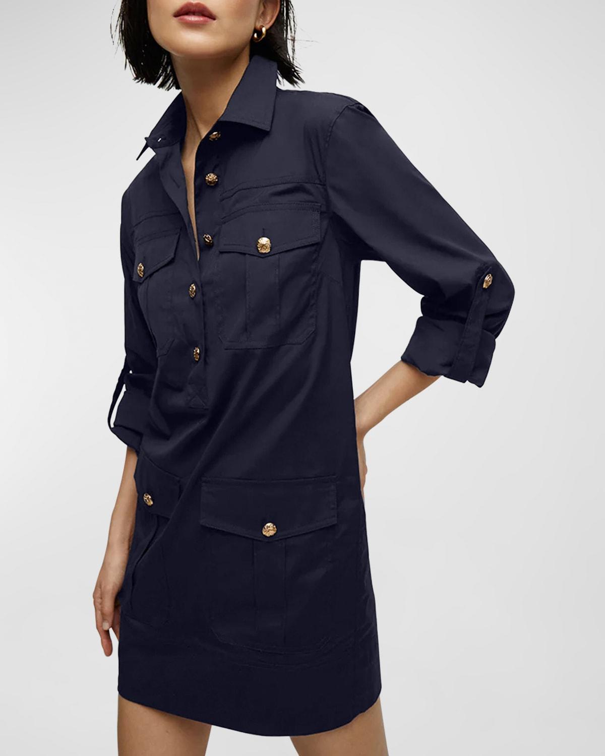 Saude Long-Sleeve Utility Dress Product Image