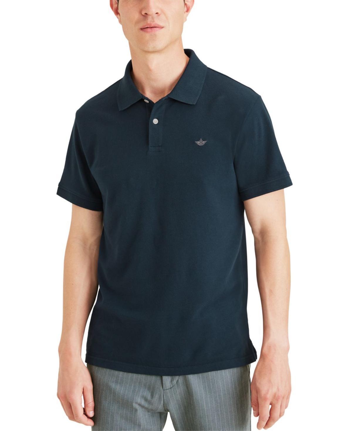 Dockers Mens Icon Slim-Fit Embroidered Logo Polo Shirt Product Image