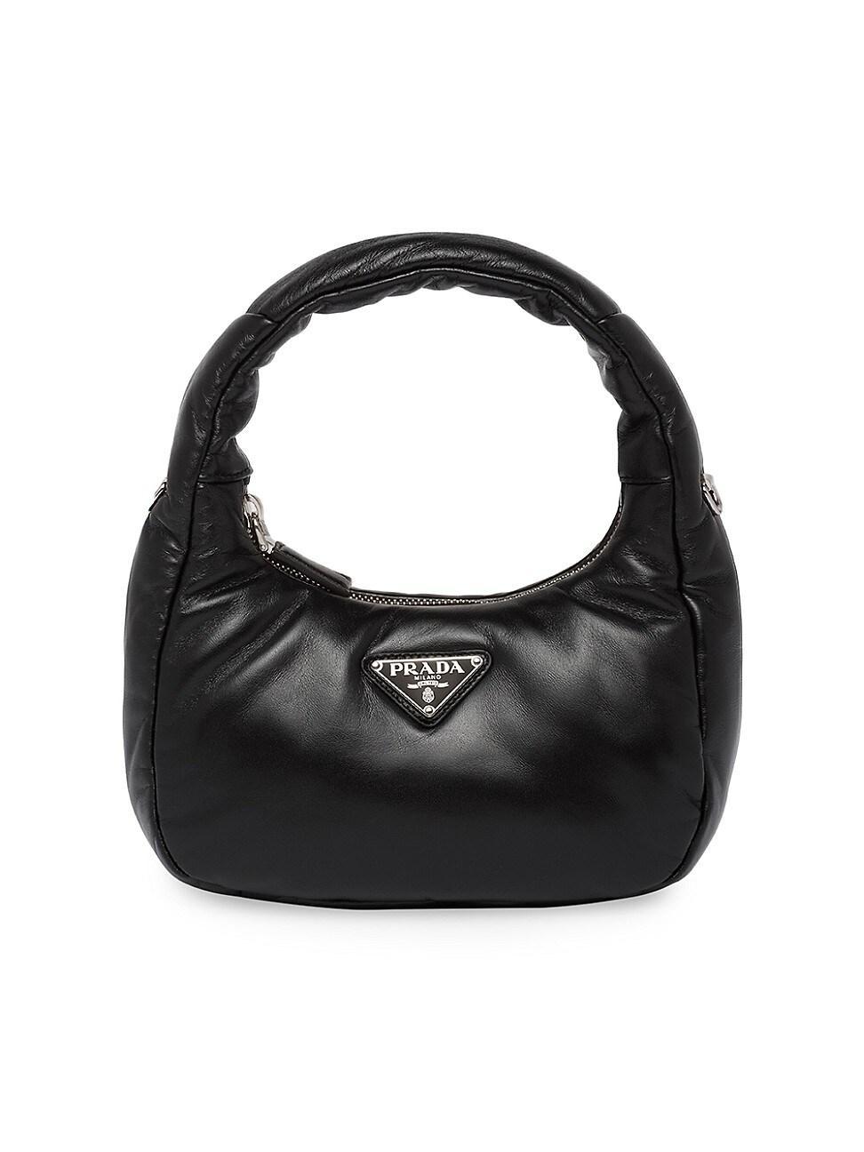 Womens Soft Padded Nappa Leather Mini Bag Product Image