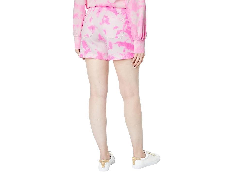 Lilly Pulitzer Kylar Knit Shorts (Plumeria Pink Sun Splash Tie-Dye) Women's Shorts Product Image