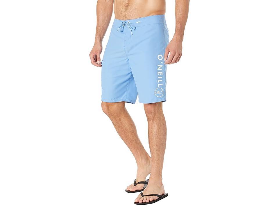 O'Neill Santa Cruz Solid 2.0 Boardshorts (Fountain Blue) Men's Swimwear Product Image