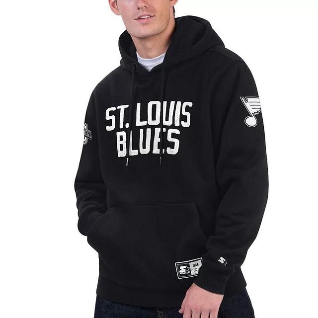 Mens Starter x NHL Ice St. Louis Blues Pullover Hoodie Product Image