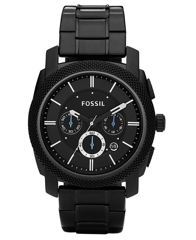 Fossil Machine Black-Dial Chronograph Watch Product Image