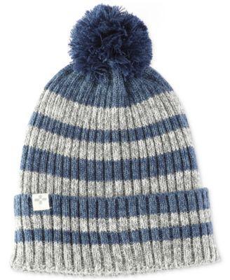 Men's Striped Pom-Pom Hats, Created for Macy's Product Image