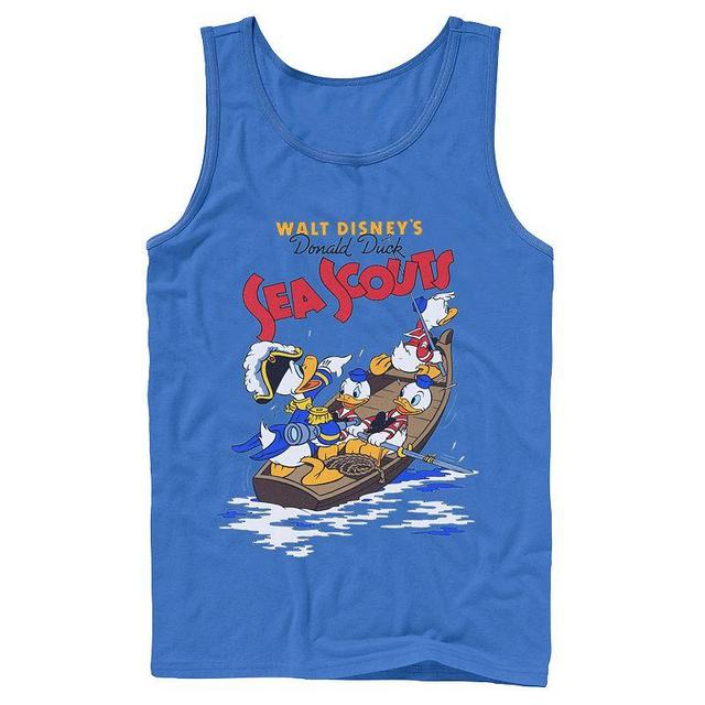 Mens Disney Mickey & Friends Donald Duck Sea Scouts Tank Top Product Image