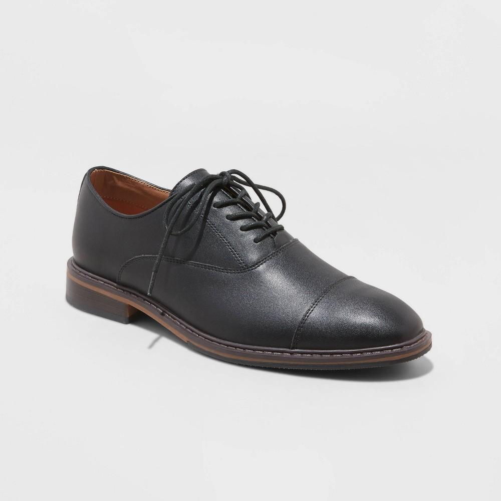 Mens Owen Oxford Dress Shoes - Goodfellow & Co Black 12 Product Image