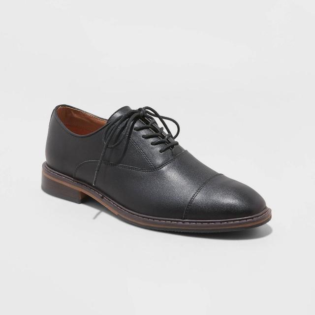 Mens Owen Oxford Dress Shoes - Goodfellow & Co Black 13 Product Image