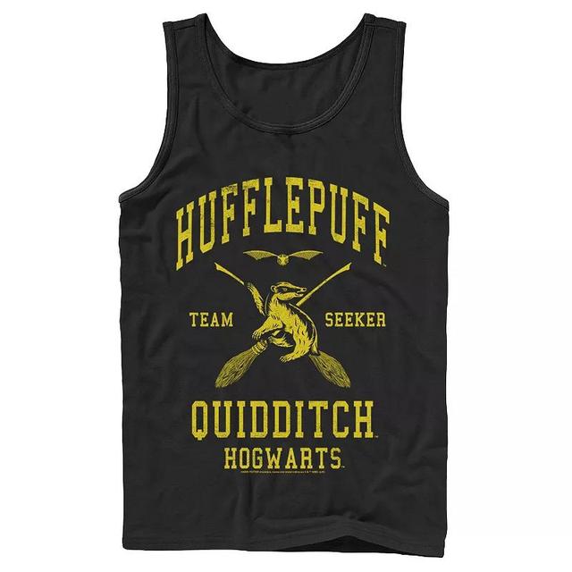 Mens Harry Potter Deathly Hallows 2 Hufflepuff Quidditch Tank Top Product Image