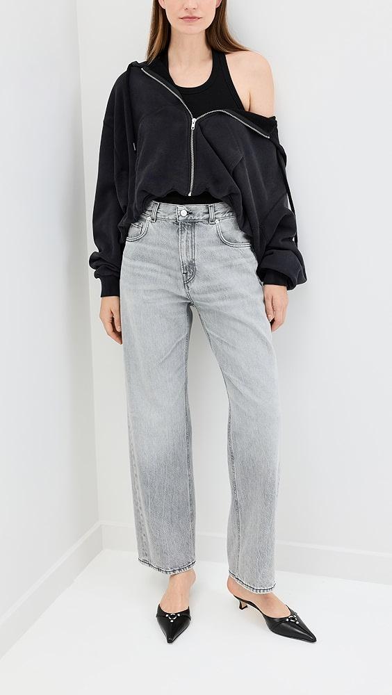 HAIKURE Bonnie Fog Grey Jeans | Shopbop Product Image