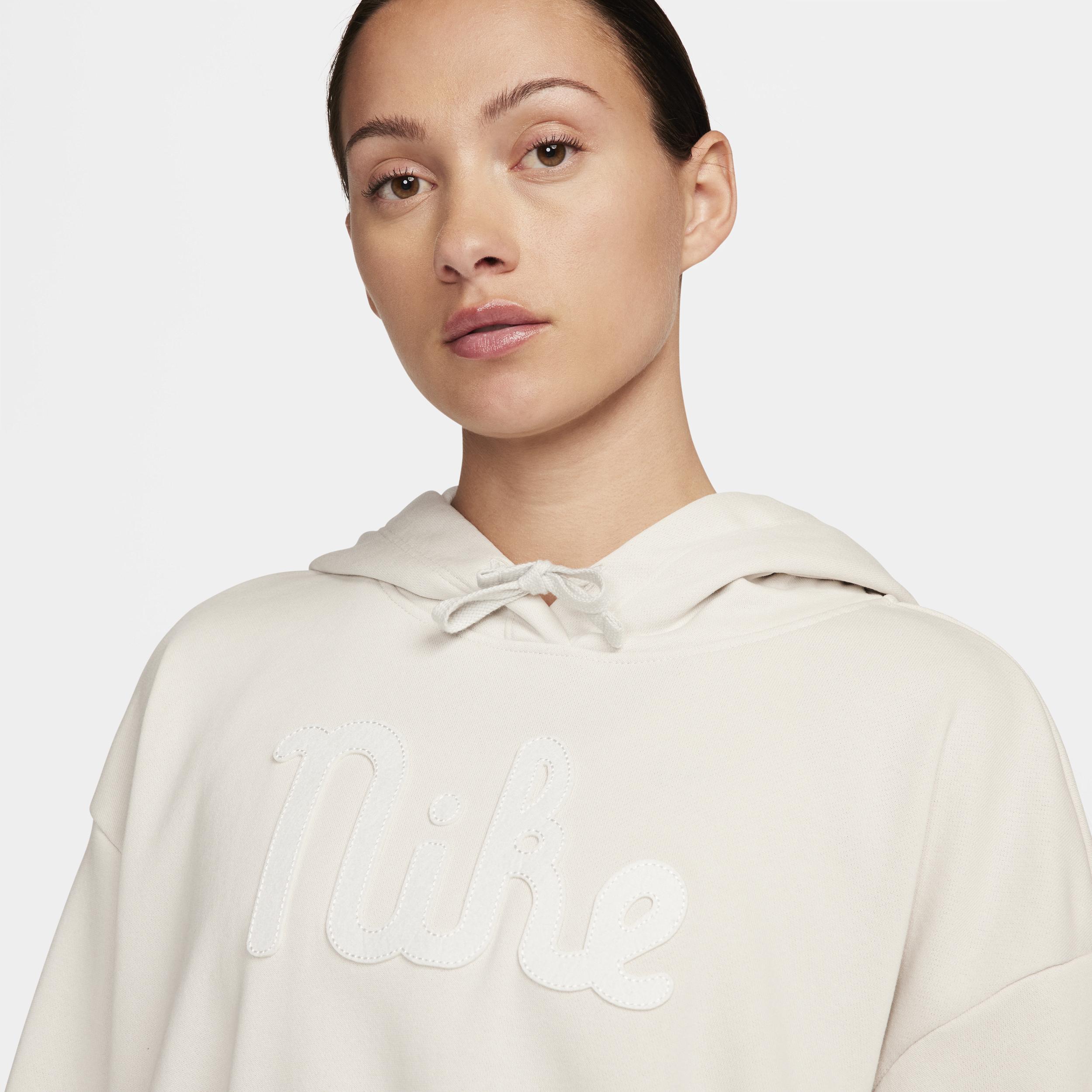 Women's Nike Sportswear Club Fleece Oversized Cropped Hoodie Product Image