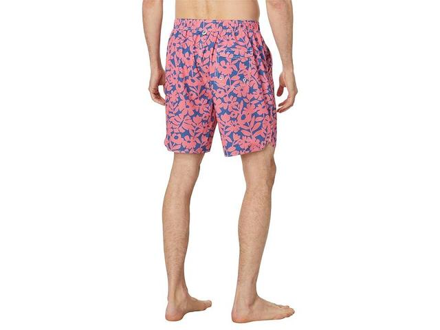 johnnie-O Barbuda Floral Swim Trunks Product Image