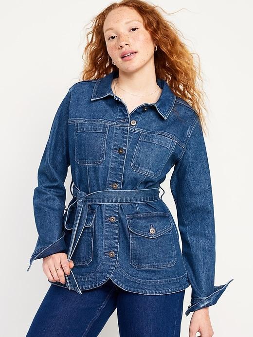 Jean Utility Jacket Product Image