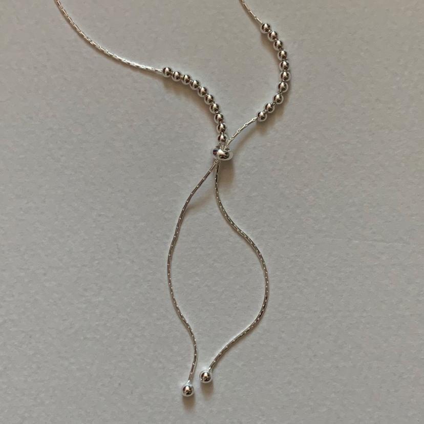 Beaded Lariat Necklace Product Image