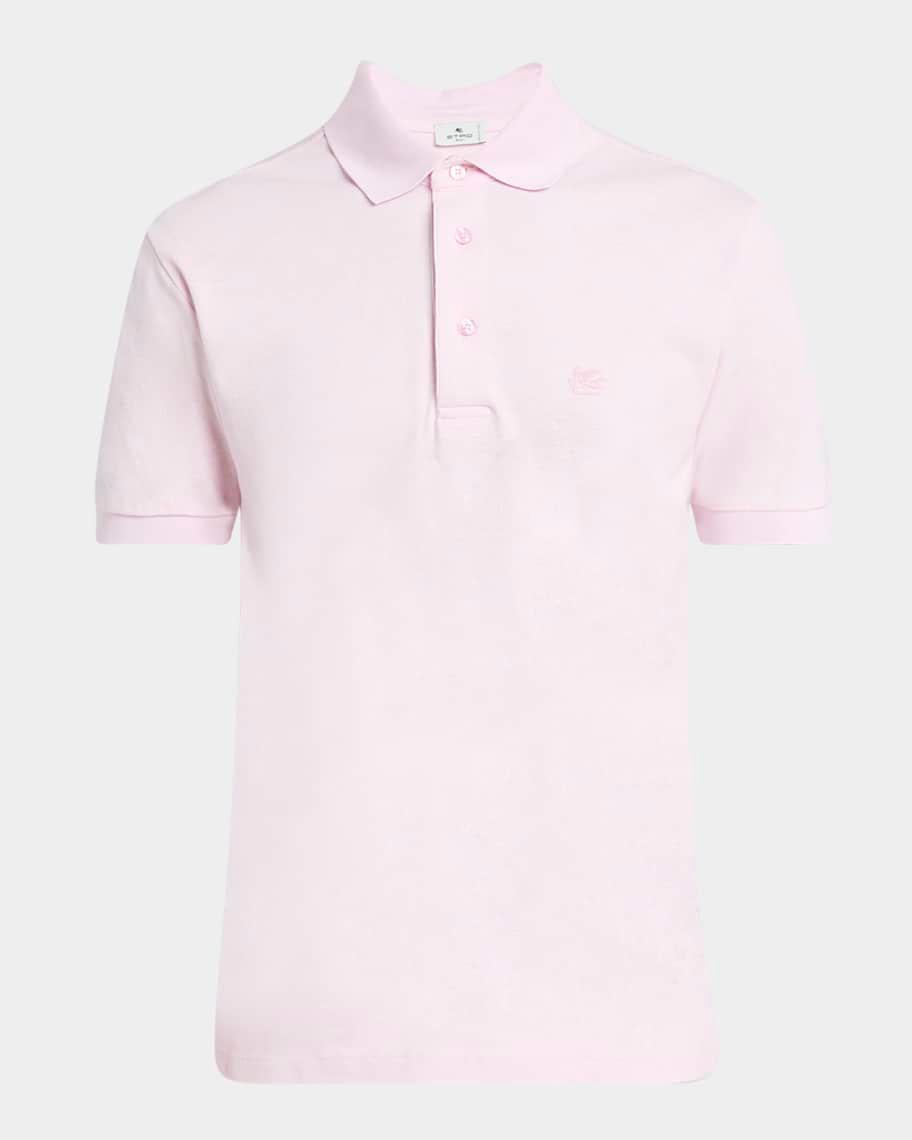 Men's Solid Polo Shirt Product Image