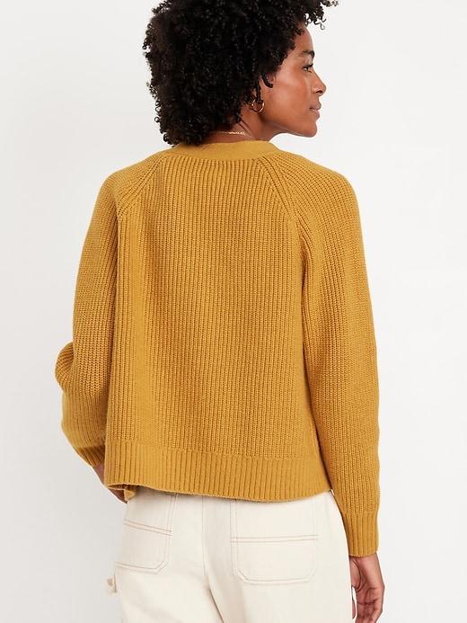 Shaker-Stitch Cardigan Product Image