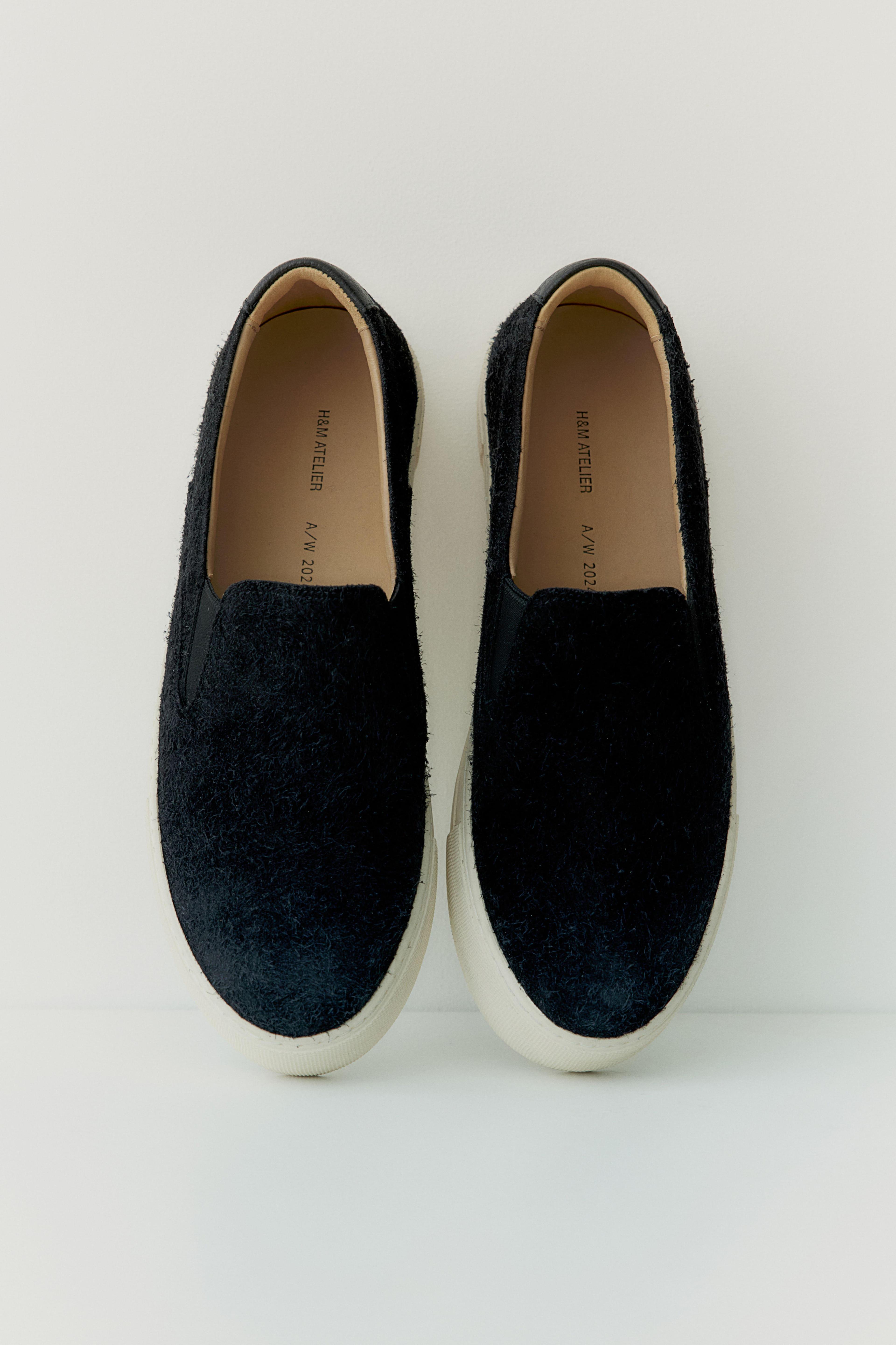 Brushed Suede Slip-On Shoes product image