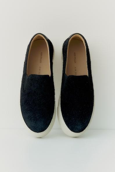 Brushed Suede Slip-On Shoes Product Image