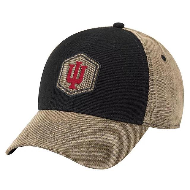 Mens Colosseum /Tan Indiana Hoosiers Oiled Canvas Adjustable Hat Product Image