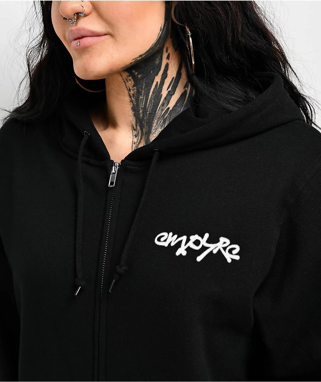 Empyre Dying Shadows Black Zip Hoodie Product Image