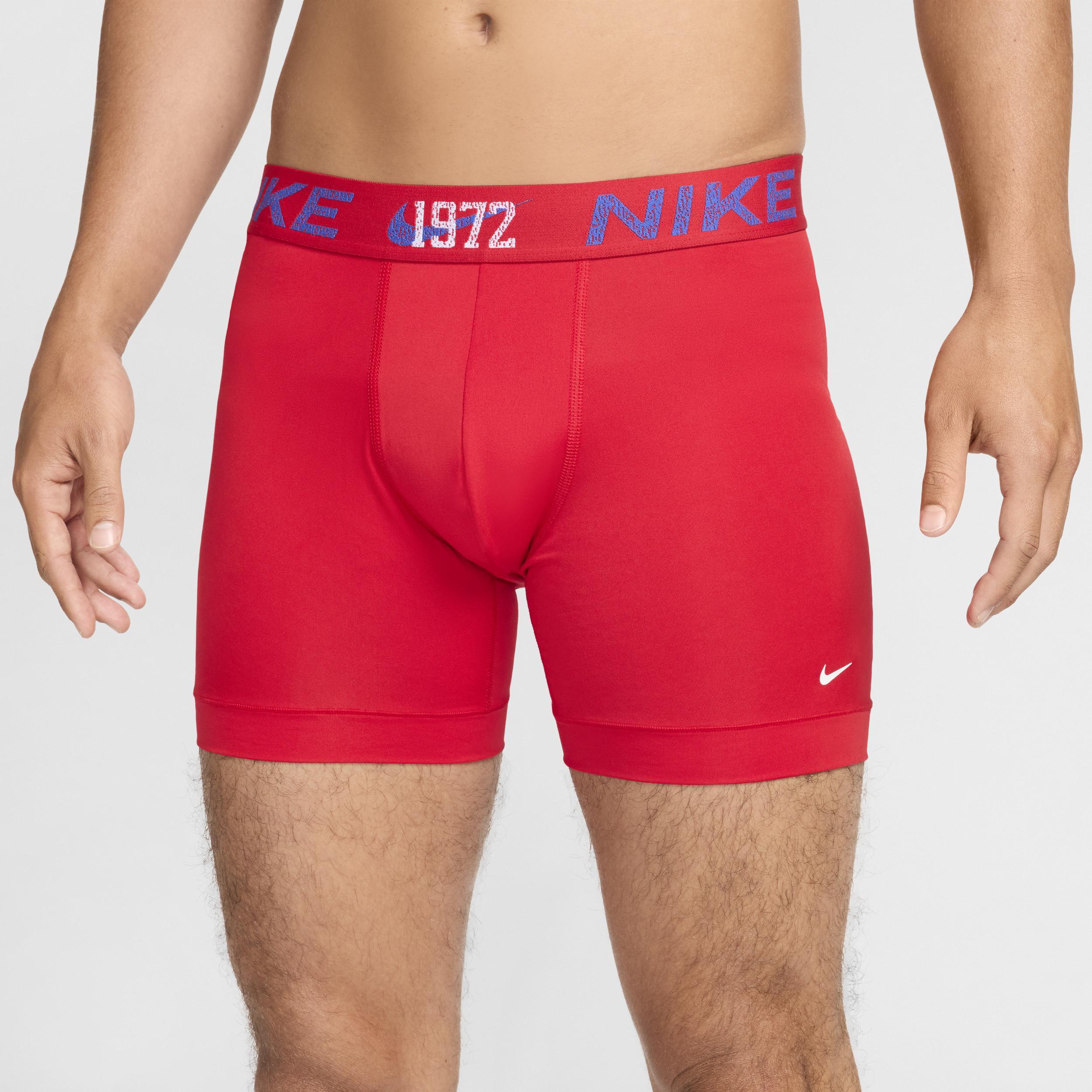 Nike Mens Dri-FIT Essential Micro Boxer Briefs (3-Pack) Product Image