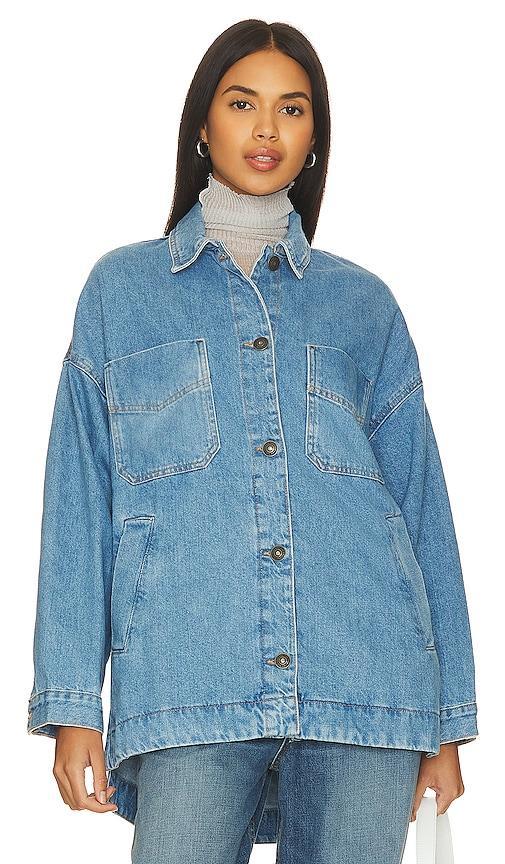 Free People Madison City Denim Jacket Product Image