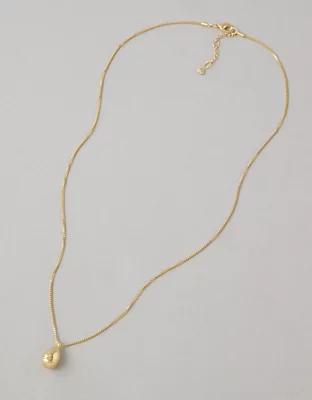 AEO Gold Drop Pendant Necklace Product Image