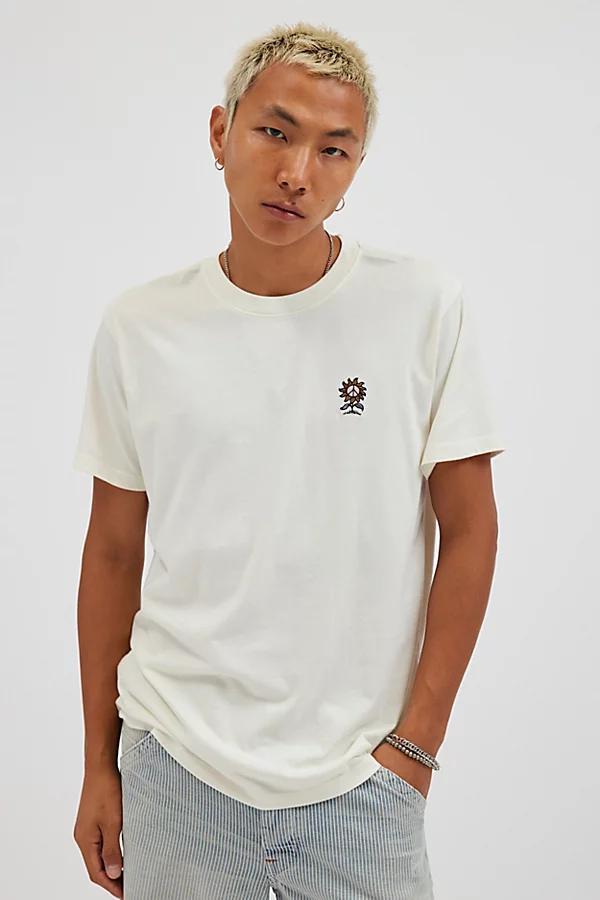 Katin Sunflower Embroidered Tee Mens at Urban Outfitters Product Image