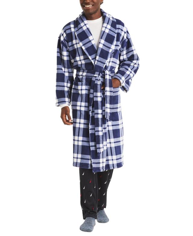 Nautica Mens Plaid Robe Product Image