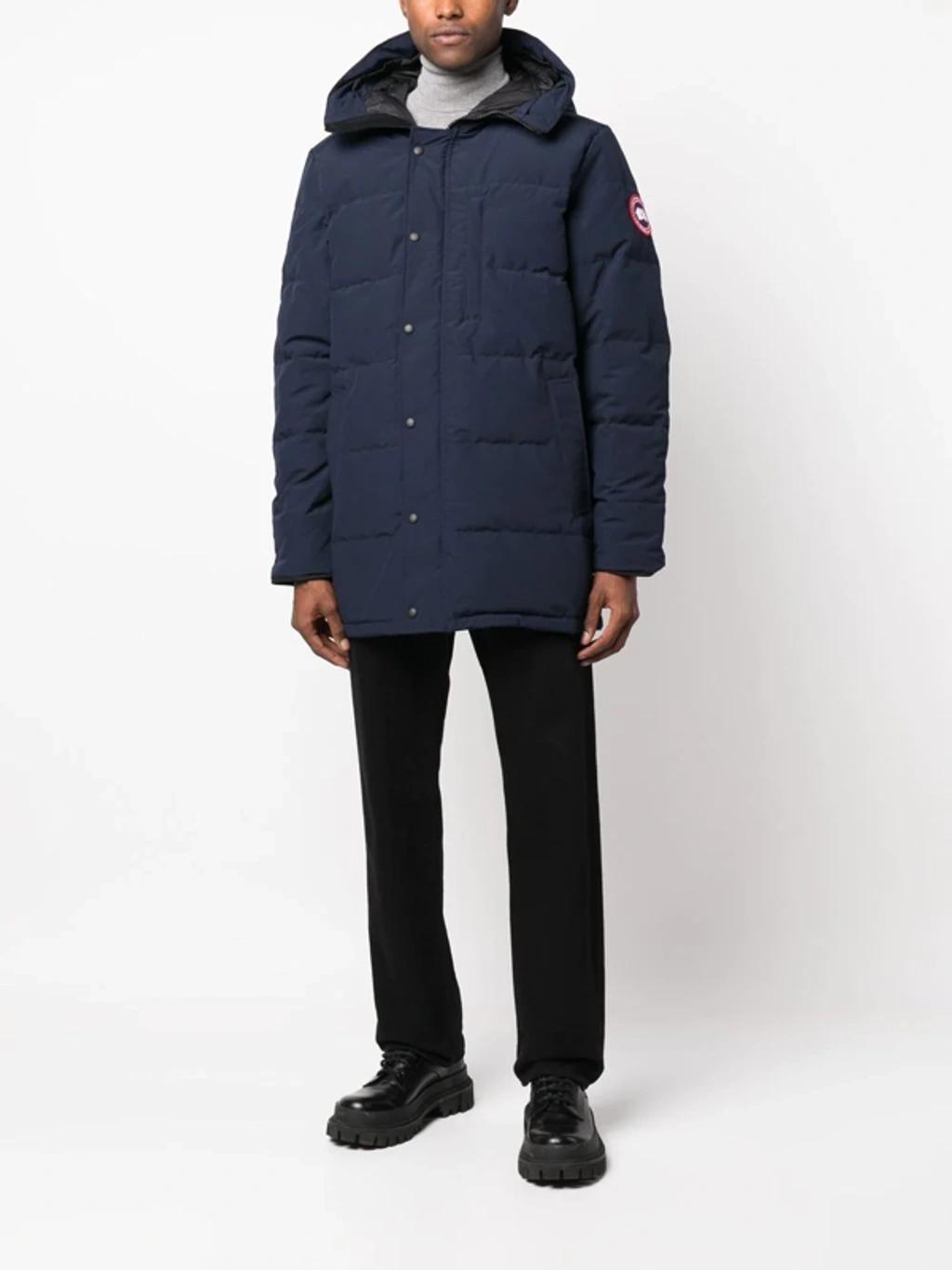 CANADA GOOSE Carson Puffer Coat In Royal Blue Product Image