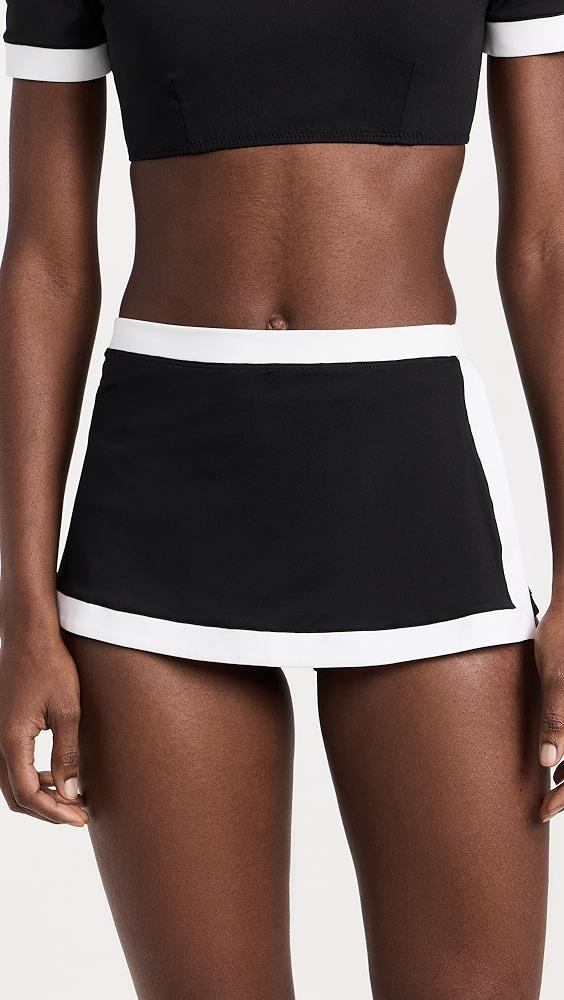 STAUD Nell Swim Skirt | Shopbop Product Image