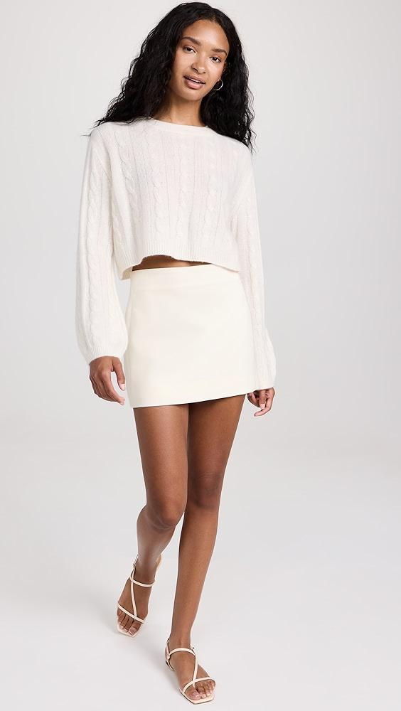 Sablyn Emmanuel Cable Knit Cashmere Sweater | Shopbop Product Image