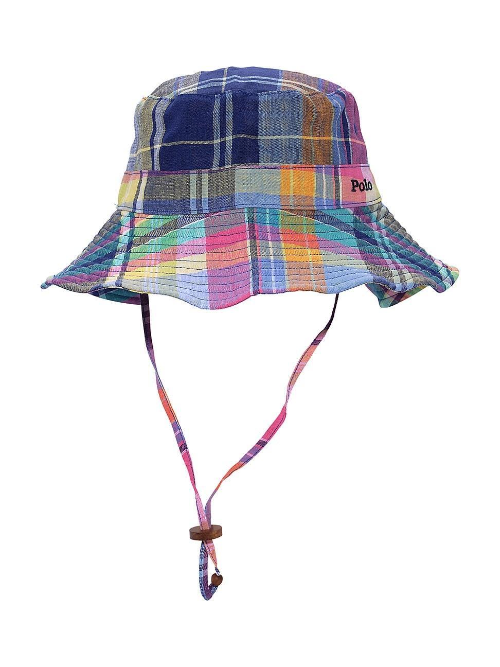 Womens Madras Plaid Bucket Hat Product Image