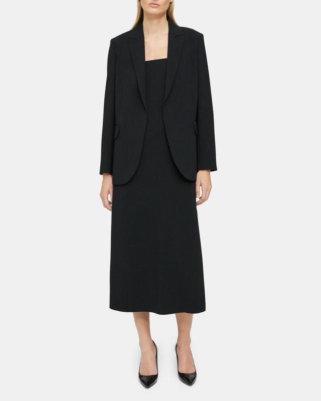 Relaxed Blazer in Crepe Product Image