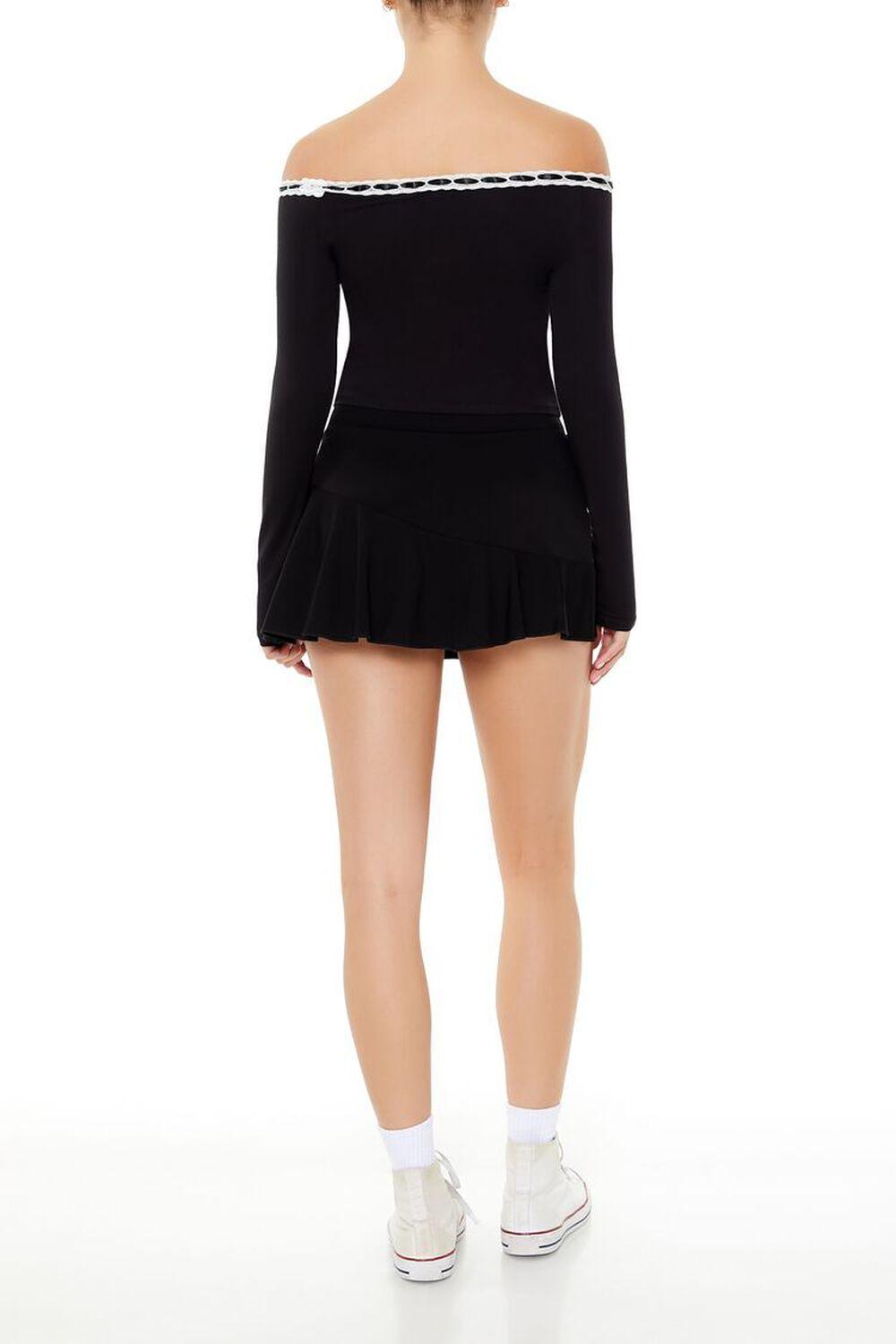 Ponte Pleated Mini Skort | Forever 21 Product Image