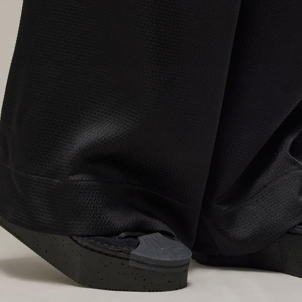 Y-3 Wide Leg Tech Seersucker Pants Product Image