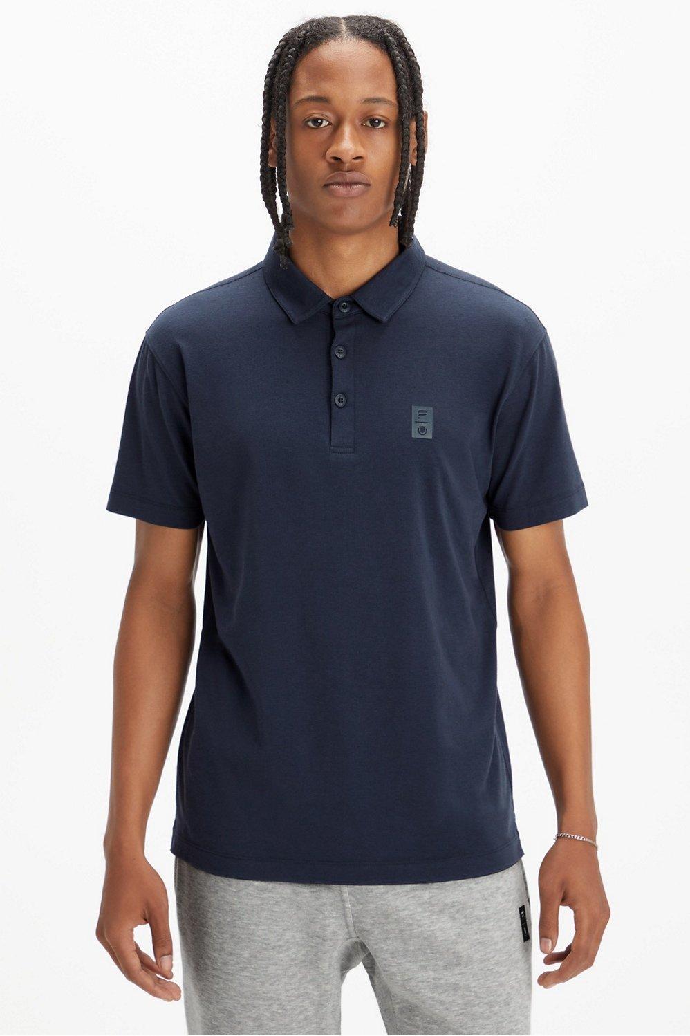 Fabletics Men Universal Tennis 24-7 Polo male Ut Classic Navy Size XXL Product Image