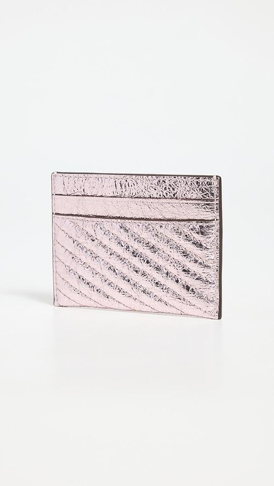 Tory Burch Kira Metallic Moto Quilt Card Case | Shopbop Product Image